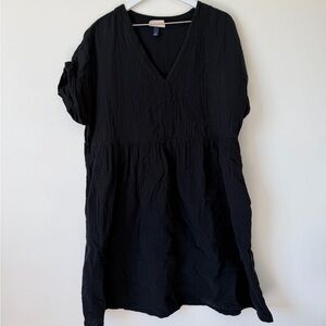 Black Universal Threads Gauze Dress
